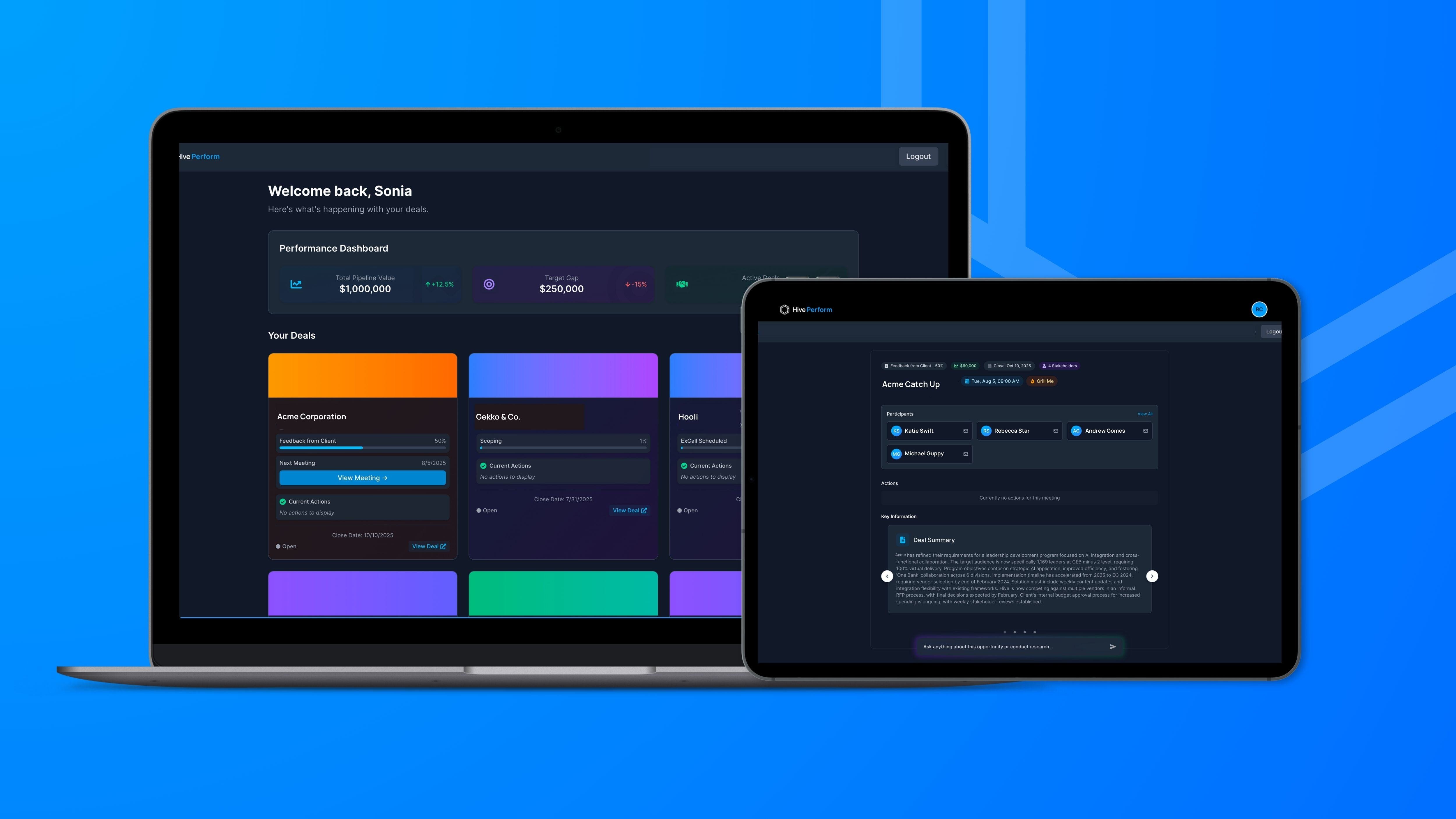 Performance Dashboard